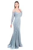 RRP€10665 ZUHAIR MURAD Trumpet Gown Size 40 / XS Silk Blend Lace Sequins & Beads gallery photo number 3