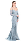RRP€10665 ZUHAIR MURAD Trumpet Gown Size 40 / XS Silk Blend Lace Sequins & Beads gallery photo number 5