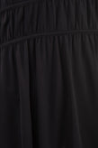 ANNA RACHELE Trapeze Dress Size IT 44 / M Black Drawcord Waist Made in Italy gallery photo number 6