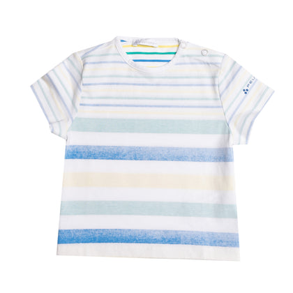 PEUTEREY T-Shirt Top Size 6-9M Striped gallery photo number 1