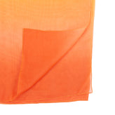 GEORGE J. LOVE Crepe Rectangle Scarf See Through Ombre Effect Made in Italy gallery photo number 2