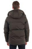 RRP€330 BOMBOOGIE Down Puffer Jacket Size XL Full Zip Funnel Neck Removable Hood gallery photo number 4