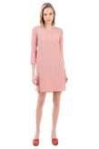 RRP €270 FEMME By MICHELE ROSSI Crepe Sheath Dress Size S Unlined Made in Italy gallery photo number 1