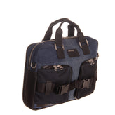 RRP€225 DIESEL M-CARGGO BRIEF Denim Briefcase Bag Large 15