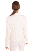 RRP €105 FRACOMINA Blazer Jacket Size M Lace Insert Single Breasted Notch Lapel gallery photo number 3