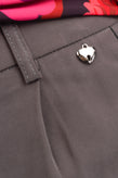 CAFENOIR Twill Trousers Size L Garment Dye Turn-Up Cuffs Cropped Made in Italy gallery photo number 5
