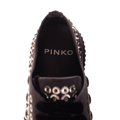 RRP €270 PINKO Suede Leather Sneakers Size 36 UK 3-3.5 US 6 Studded Flatform gallery photo number 9