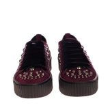 RRP €270 PINKO Leather Sneakers Size 36 UK 3-3.5 US 6 Studded Grommets Flatform gallery photo number 3