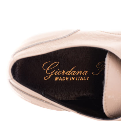 GIORDANA F. Patent Leather Derby Shoes EU 39 UK 5 US 7 Platform Made in Italy gallery photo number 8