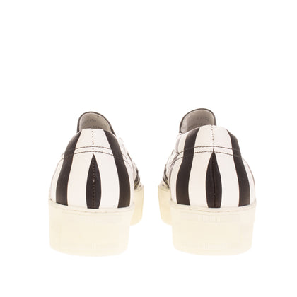 CULT Sneakers EU 40 UK 6.5 US 9 Two Tone Striped Flatform Sole Low Top Round Toe gallery photo number 4