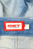 MET Jeans Size 29 Stretch Ripped Faded Patched Inside Embroidered Made in Italy gallery photo number 5