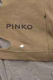 RRP€140 PINKO T-Shirt Top Size L Destroyed Embellished Crew Neck Made in Italy gallery photo number 6
