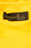 GOLDEN RICH Sweatshirt Size S Cracked Effect Coated Pocket Made in Italy gallery photo number 6