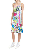 RRP €105 CUSTO BARCELONA Strappy Dress Size 12Y Patterned Made in Italy gallery photo number 3