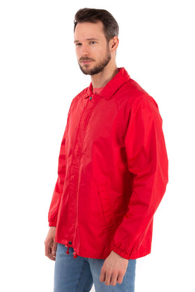 ALBERTO ASPESI Blouson Jacket Size L Red GORE-TEX Concealed Hood RRP €590 gallery photo number 3