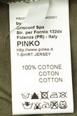 PINKO T-Shirt Top Size XL Destroyed Style Rhinestoned Short Sleeve Made in Italy gallery photo number 7