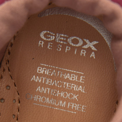 GEOX RESPIRA Corduroy Sneakers Size 20 UK 3 US 4 Breathable Antibacterial Logo gallery photo number 9