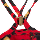 DSQUARED2 Top Size 8Y Leopard Pattern Ruffle Trim Strappy gallery photo number 4