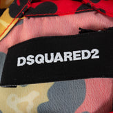 DSQUARED2 Top Size 8Y Leopard Pattern Ruffle Trim Strappy gallery photo number 5
