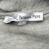 PATRIZIA PEPE Kids T-Shirt Top Size TA / 18Y Melange Coated 'Follow Your Dreams' gallery photo number 4