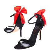 RRP €115 FEDERICA STELLA Leather Ankle Strap Sandals EU39 UK6 US9 Made in Italy gallery photo number 1