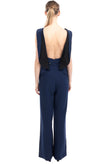 RRP €295 ANNARITA N Jumpsuit Size 44 - M Tulle Insert Sleeveless Made in Italy gallery photo number 4