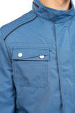 JEAN BIANI Blouson Jacket Size 54 / XXL Contrast Stitching Stand Up Collar gallery photo number 6