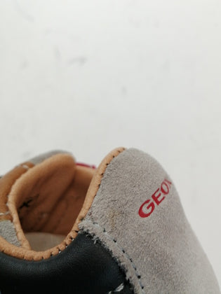 GEOX RESPIRA Baby Leather Sneakers Size 18 UK 2.5 US 3 Antibacterial Ninjago gallery photo number 10