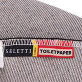 RRP €935 SELETTI WEARS TOILETPAPER Round Rug Two of Spades Designed By Cattelan gallery photo number 6