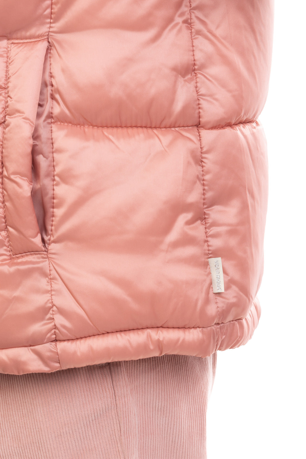 Fugtig Og hold Bestil VERO MODA Puffer Jacket Size M Pink Padded Drawcord Hem Funnel Neck –POPPRI  Online Fashion Auctions