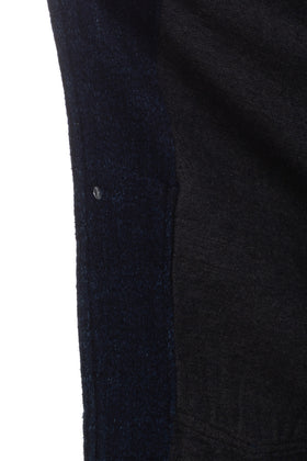 WAVEN Woven Blazer Jacket Size L Linen Blend Single Breasted Notch Lapel gallery photo number 7