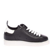 RRP €150 AMA BRAND Leather Sneakers EU 36 UK 2 US 3 Grainy Perforated Stitched gallery photo number 4