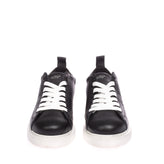 RRP €150 AMA BRAND Leather Sneakers EU 36 UK 2 US 3 Grainy Perforated Stitched gallery photo number 2