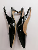 RRP €105 SAM EDELMAN Slingback Shoes EU 37.5 UK 4.5 US 7.5 Varnished Pointed Toe gallery photo number 10