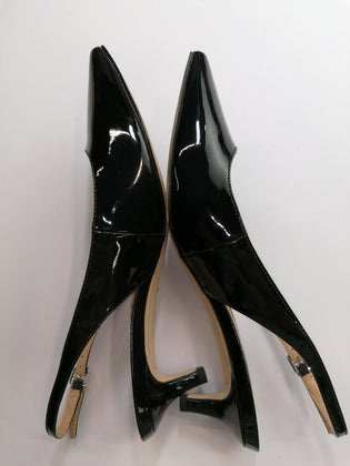 RRP €105 SAM EDELMAN Slingback Shoes EU 37.5 UK 4.5 US 7.5 Varnished Pointed Toe gallery photo number 11