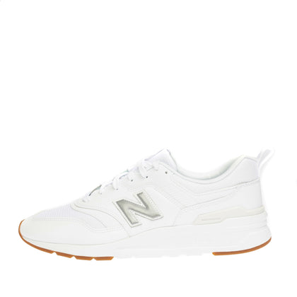 NEW BALANCE 997H Sneakers EU47.5 UK12.5 US13 Contrast Leather Logo Patch Low Top gallery photo number 3