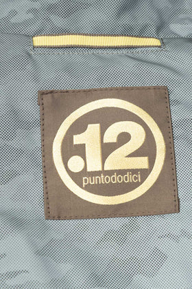 .12 PUNTODODICI Windbreaker Jacket Size IT 42 / S Reflective Logo Funnel Neck gallery photo number 8