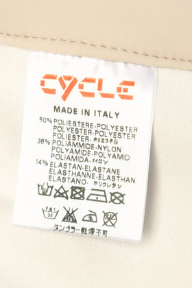 CYCLE Neoprene Trousers Size 28 Stretch Zip Super Comfort Slim Fit Made in Italy gallery photo number 10