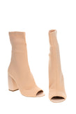 GET IT Neoprene Mid-Calf Boots EU 37 UK 4 US 7 High Heel Sock Like Made in Italy gallery photo number 1