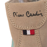 PIERRE CARDIN Suede Leather Sneaker Boots EU 38 UK 5 US 6 Coated Logo Pull On gallery photo number 7