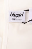 RRP €200 BLUGIRL BLUMARINE Pajama Set Size 40 / XS Lace Trim Embellished Logo gallery photo number 9