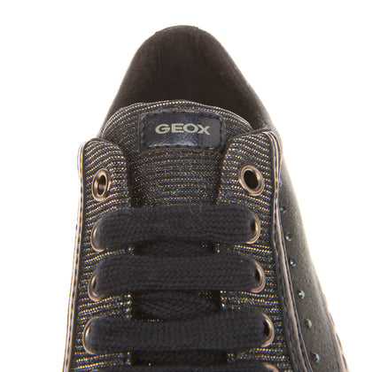 GEOX RESPIRA Kids Sneakers EU31 UK12.5 US13 Breathable Logo Patch Lame Effect gallery photo number 8