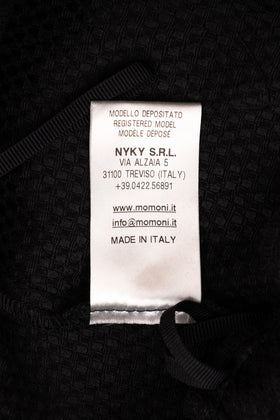 MOMONI Leggings Size 38 / XS Black Elasticated Waist Textured Made in Italy gallery photo number 8