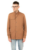 313 TRE UNO TRE Jacket Size 48 / M Lightweight Unlined Shoulder Tabs Storm Flap gallery photo number 2