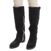 RRP €160 FABRIZIO CHINI Knee High Boots EU 37 UK 4 US 7 Sherpa Made in Italy gallery photo number 3