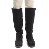 RRP €160 FABRIZIO CHINI Knee High Boots EU 37 UK 4 US 7 Sherpa Made in Italy gallery photo number 4