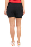 ONLY Training Shorts S Stretch Breathable Quick Dry Layered Drawstring gallery photo number 3