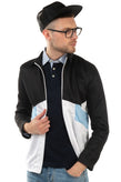 COLONY CLOTHING Track Jacket Size M Colour Block Full Zip Stand-Up Collar gallery photo number 3