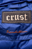CRUST REVOLUTION Quilted Jacket Size XS Padded Elasticated Cuffs Full Zip Hooded gallery photo number 10
