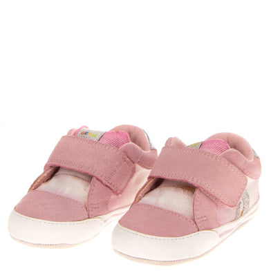 GEOX RESPIRA Baby Sneakers EU 20 UK 3.5 US 4.5 Contrast Leather Chromium Free